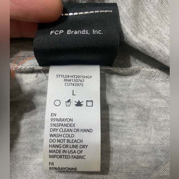 Harley Davidson Motorcycle Co. cowl neck knit lux pullover top. Large - Picture 7 of 8